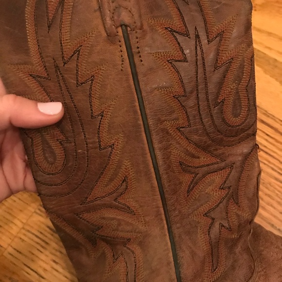 1883 Lucchese Leather Cowboy Boots Women - size 8 - Picture 3 of 8